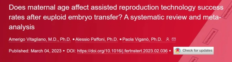 5以上的高龄女性做试管婴儿即使有优质胚胎也不建议直接移植？试管婴儿移植成功率与母体年龄有何关系？"